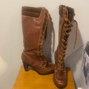 Nike air x Cole Haan women’s lace up boots